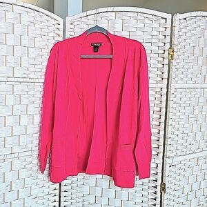 BYdesign Pocket Cardigan Fuschia - M
